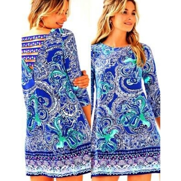 Lilly Pulitzer Dresses & Skirts - Lilly Pulitzer Ophelia Dress Coastal Blue
